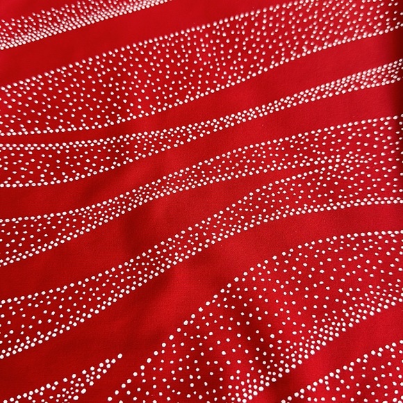 ANNE COLE COLLECTION 3 PCs red & white swim suit and cover-up, size 8, VGC - Picture 10 of 13